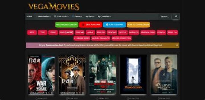 Vegamovies.cc: A Comprehensive Guide to the Popular Movie Streaming Platform